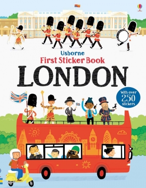 First sticker book London