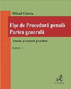 Fise Procedura penala Partea generala