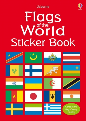 Flags of the world sticker book