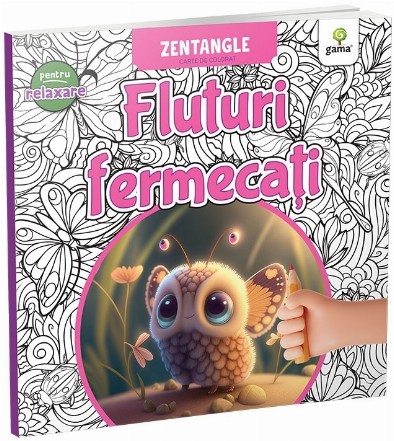 Fluturi fermecaţi : zentangle