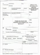 Foaie de parcurs pentru autovehicule scoala