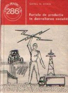 Fortele de productie in dezvoltarea societatii
