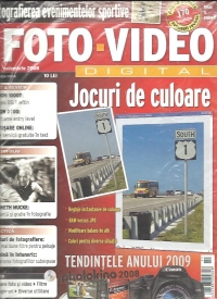 Foto-Video Digital, Noiembrie 2008 - Fotografia evenimentelor sportive. Jocuri de culoare