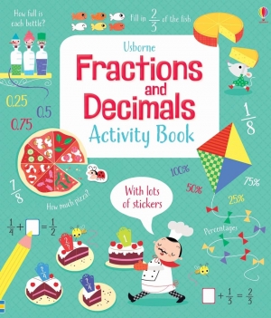 Fractions and decimals activity book