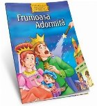 Frumoasa Adormita - Carte de colorat + poveste (Colectia Povesti clasice de colorat, format A4)