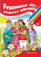 coperta Frumoasa din padurea adormita - Carte de povestit sau colorat