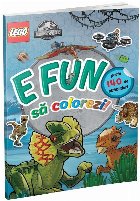 E fun sa colorezi - Jurassic World (carte de colorat cu abtibilduri)