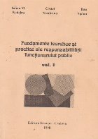Fundamente teoretice practice ale responsabilitatii