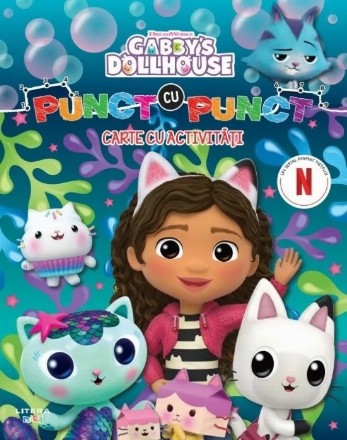 Gabby's Dollhouse - Punct cu punct : carte de activităţi