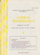 Gazeta Matematica 4/1998