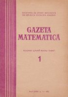 Gazeta Matematica, Nr. 1/1975