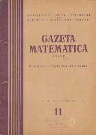 Gazeta Matematica, Nr. 11/1965