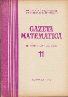 Gazeta Matematica, Nr. 11/1975