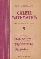 Gazeta Matematica, Nr. 9 / 1976
