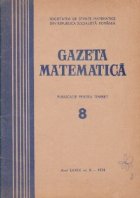Gazeta Matematica August 1974