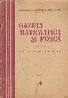 Gazeta Matematica si Fizica, Nr. 04/Aprilie 1963