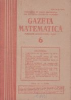 Gazeta Matematica Iunie 1985