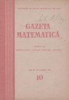 Gazeta Matematica Octombrie 1964