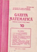 Gazeta Matematica Octombrie 1987