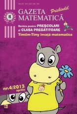GAZETA MATEMATICA PRICHINDEL. NR.4- APRILIE 2013