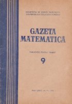 Gazeta Matematica Septembrie 1974