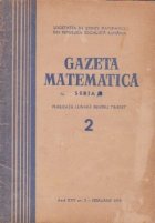 Gazeta Matematica Seria Februarie 1974