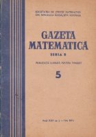 Gazeta Matematica Seria Mai 1974