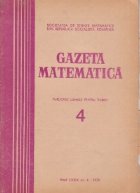 Gazeta Matematica Seria Aprilie 1975