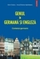 coperta Genul in germana si engleza. Contextul germanic