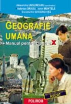 Geografie umana Manual pentru clasa