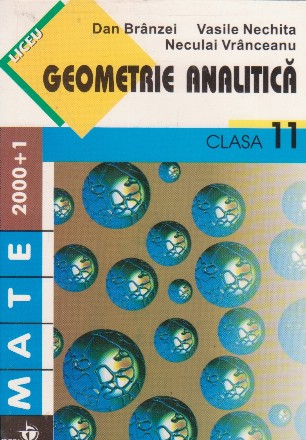 Geometrie analitica. Clasa 11