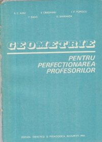 Geometrie pentru perfectionarea profesorilor