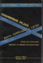 Geometrie plana pentru gimnaziu liceu