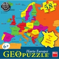 GEOPUZZLE HARTA EUROPEI