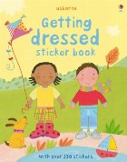 Getting dressed sticker book
