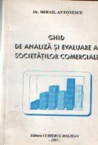 Ghid analiza evaluare societatilor comerciale