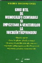 Ghid util monografii contabile impozitare