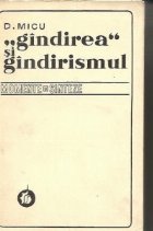 Gindirea si Gindirismul (D. Micu)