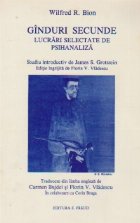Ginduri secunde - Lucrari selectate de psihanaliza Ginduri secunde - Lucrari selectate de psihanaliza
