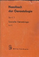 Handbuch der Gerontologie, Band 3 - Spezielle Gerontologie, Teil II