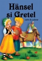 Hansel si Gretel. Carte de colorat