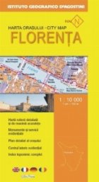 Harta orasului Florenta (Scara 1:10.000)