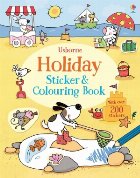 Holiday sticker and colouring book