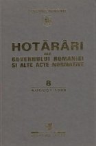 Hotarari ale Guvernului Romaniei alte