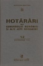 Hotarari Guvernului Romaniei alte acte