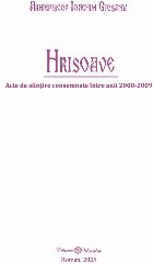 Hrisoave acte sfinţire consemnate între