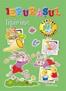 Iepurasul lipicios (contine 75 de autocolante)