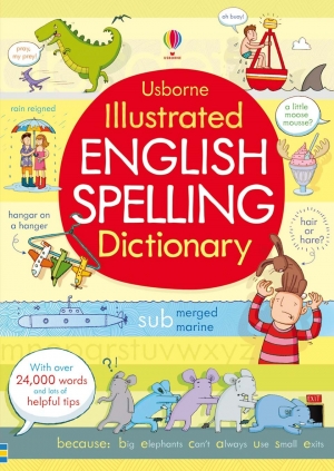 Illustrated English spelling dictionary