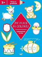 Imi place sa colorez. Submarinul verde. 3+