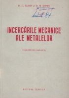 Incercarile mecanice ale metalelor (traducere din limba rusa)